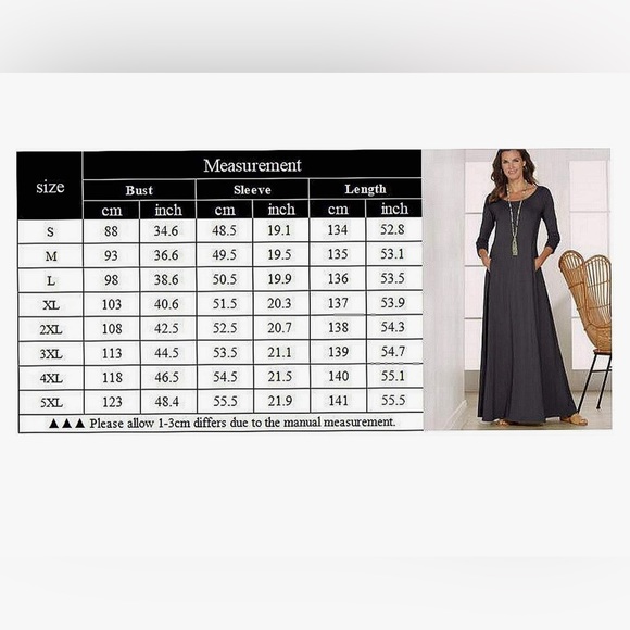 NWT Army green maxi dress - Picture 5 of 5